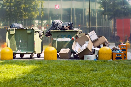 Professional removal service handling furniture disposal